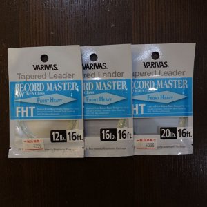 画像1: 【VARIVAS】テーパードリーダー レコードマスター SW FHT IGFA［ナイロン］ 16FT