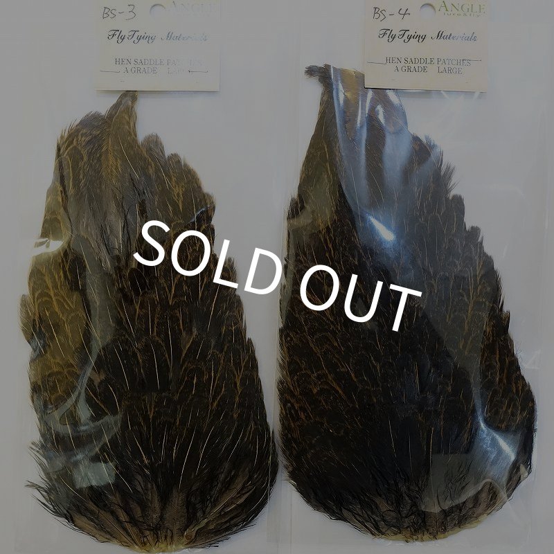 画像5: 【ANGLE】ラージ ソフトハックル ヘンサドル - BrownSpeckled (5)