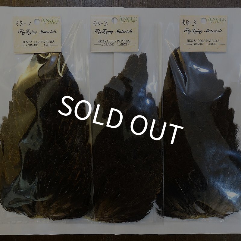 画像4: 【ANGLE】ラージ ソフトハックル ヘンサドル - DarkBrown (4)