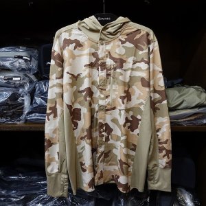 画像1: 【SIMMS】INTRUDER HOODY - WOODLAND CAMO SANDBAR(SALE)