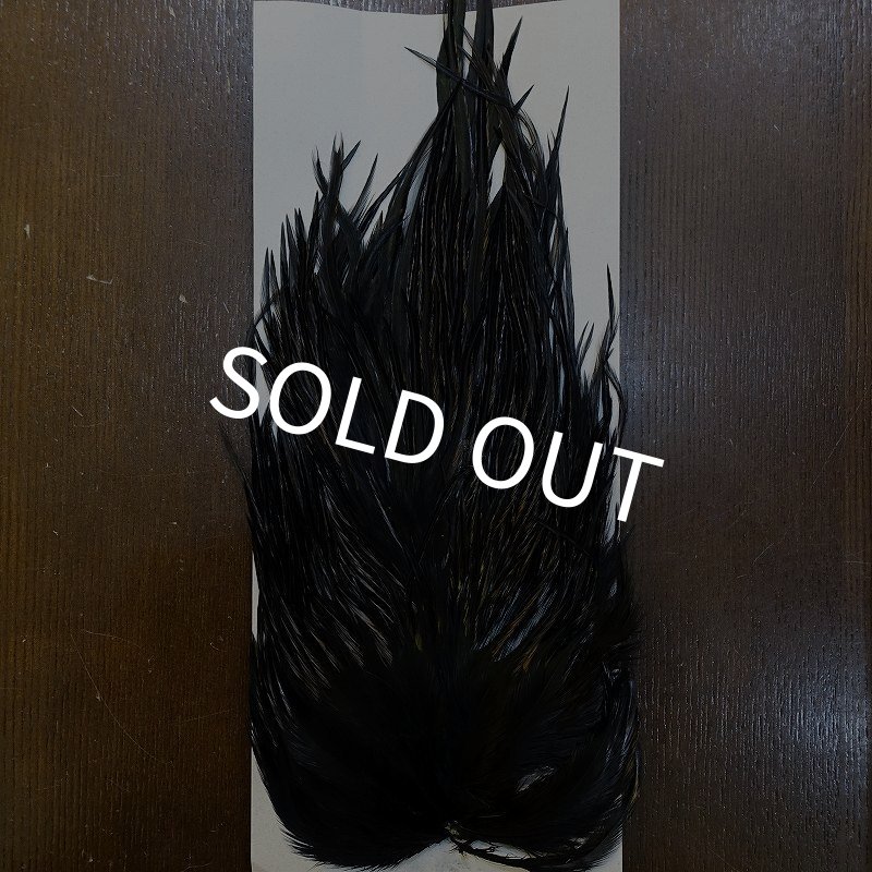 画像2: 【HARELINE】Dyed Over White Saddle - Black (2)