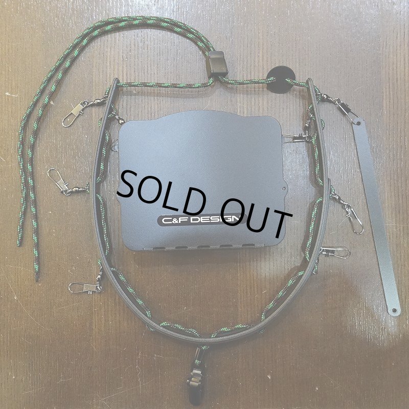 画像1: 【C&F】S-LY ランヤード+ユニバーサルシステムフライパッチ (1)