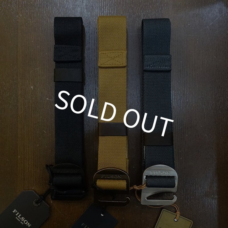 画像1: 【FILSON】TOGIAK BELT / トギアック ベルト (1)