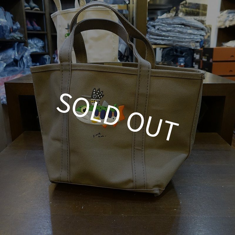 画像3: 【村上康成BREEZING】村上康成 X LLBean ソリッド・ボート・アンド・トート・バッグ オープン・トップ（ミディアム） (3)