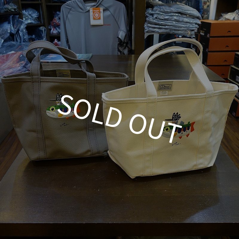 画像1: 【村上康成BREEZING】村上康成 X LLBean ソリッド・ボート・アンド・トート・バッグ オープン・トップ（ミディアム） (1)
