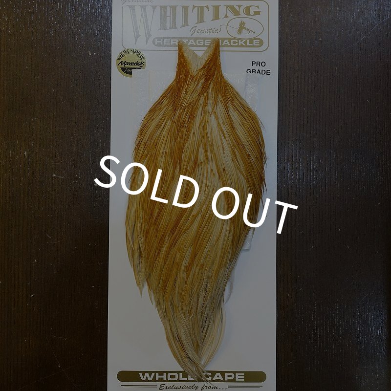 画像1: 【Whiting】HERITAGE ROOSTER CAPE PRO GRADE No.3 (1)