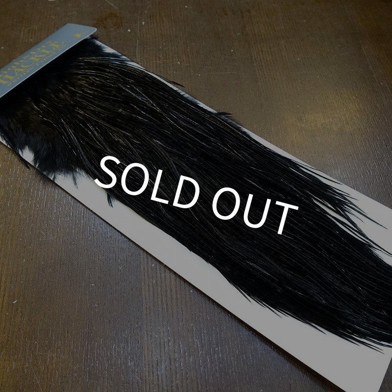 画像2: 【WHITING】High & Dry ROOSTER SADDLE - BLACK No.3 #14 (2)