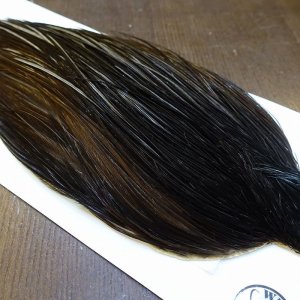 画像4: 【WHITING】Hebert Silver Grade Cape - Dark Brown Dun No.1