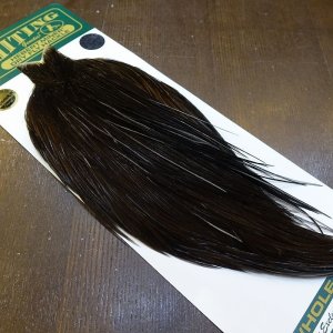 画像2: 【WHITING】Hebert Silver Grade Cape - Dark Brown Dun No.1