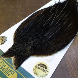 画像3: 【WHITING】Hebert Silver Grade Cape - Dark Brown Dun No.1