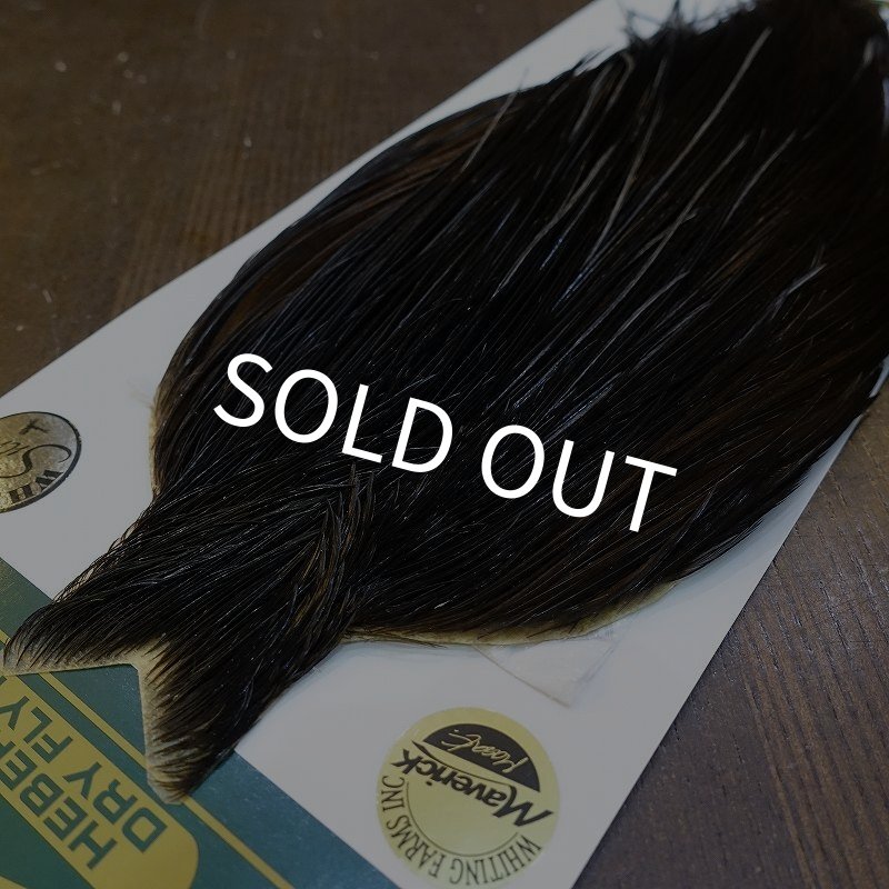 画像3: 【WHITING】Hebert Silver Grade Cape - Dark Brown Dun No.1 (3)