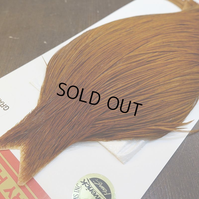 画像3: 【WHITING】ROOSTER Cape Pro Grade - DYED BROWN No.1 (3)