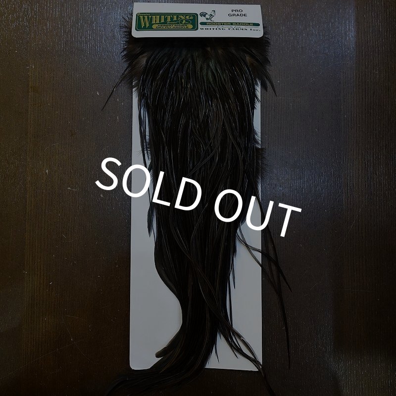 画像1: 【WHITING】Hebert ROOSTER SADDLE PRO Grade - Black  #14 No.3 (1)