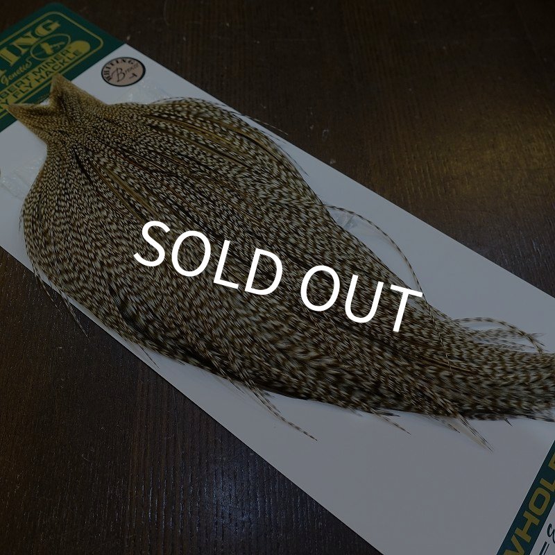 画像2: 【WHITING】Hebert ROOSTER CAPE Bronze Grade - DUN GRIZZLY No.1 (2)