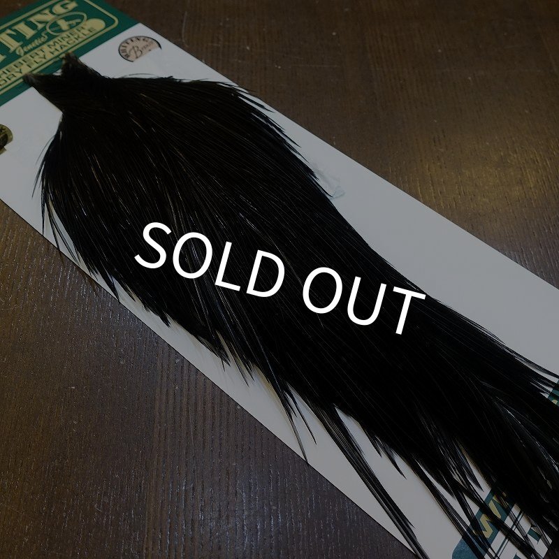 画像2: 【WHITING】Hebert Bronze Grade Cape DyedBlack No.1 (2)