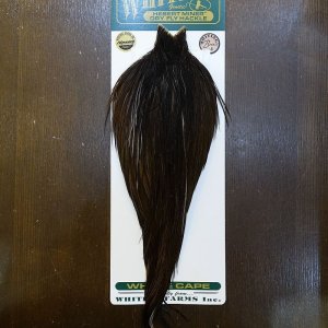 画像1: 【WHITING】Hebert ROOSTER CAPE Bronze Grade - DARK BROWN DUN No.1