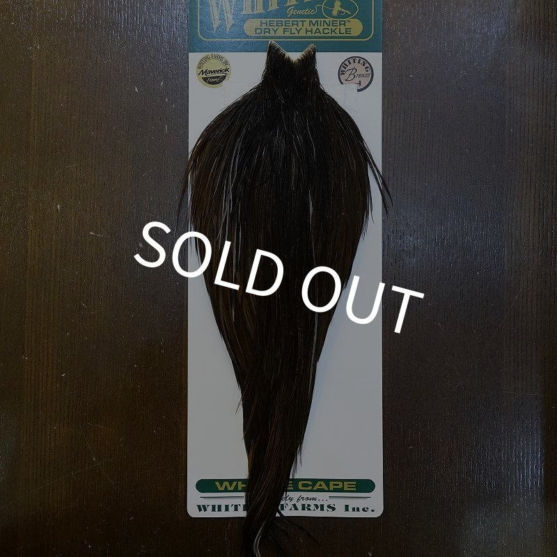 画像1: 【WHITING】Hebert ROOSTER CAPE Bronze Grade - DARK BROWN DUN No.1 (1)