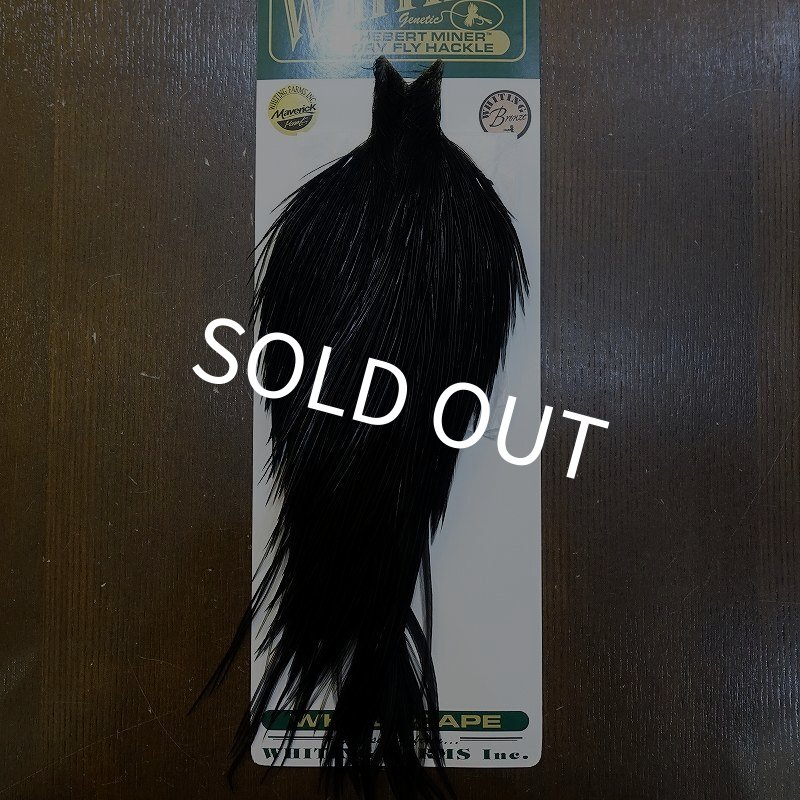 画像1: 【WHITING】Hebert Bronze Grade Cape DyedBlack No.1 (1)