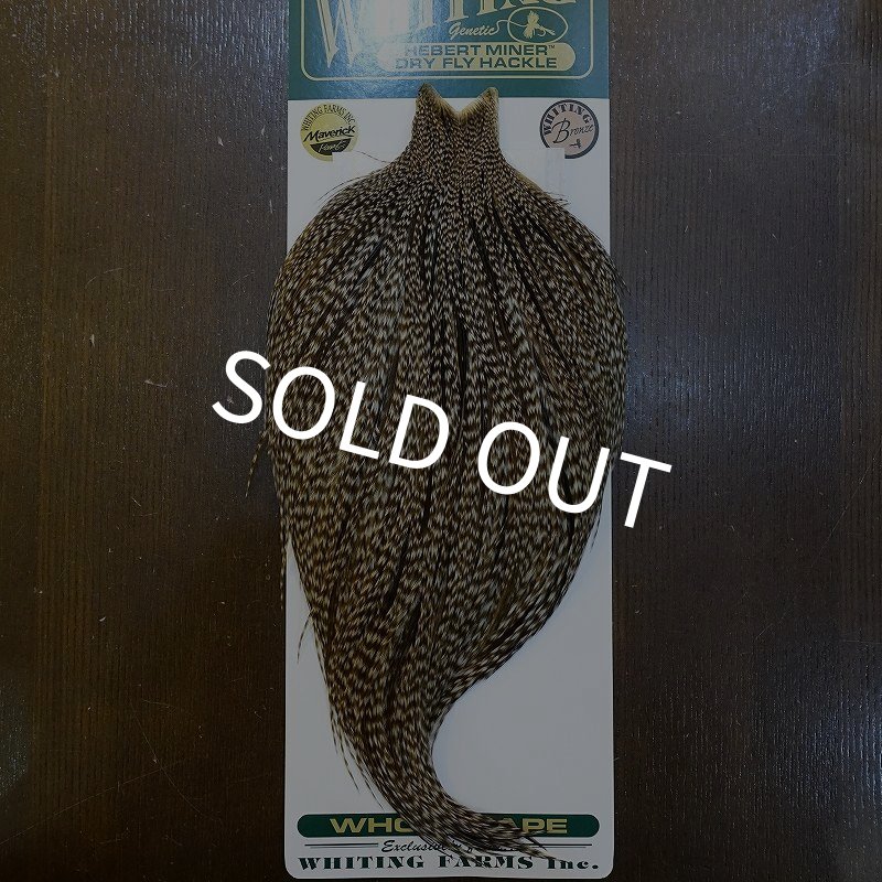 画像1: 【WHITING】Hebert ROOSTER CAPE Bronze Grade - DUN GRIZZLY No.2 (1)