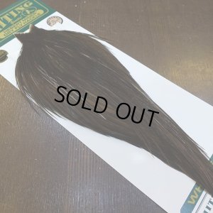 画像2: 【WHITING】Hebert ROOSTER CAPE Bronze Grade - DARK BROWN DUN No.1