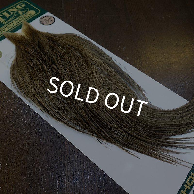 画像2: 【WHITING】Hebert ROOSTER CAPE Bronze Grade - BROWN GREY DUN No.1 (2)