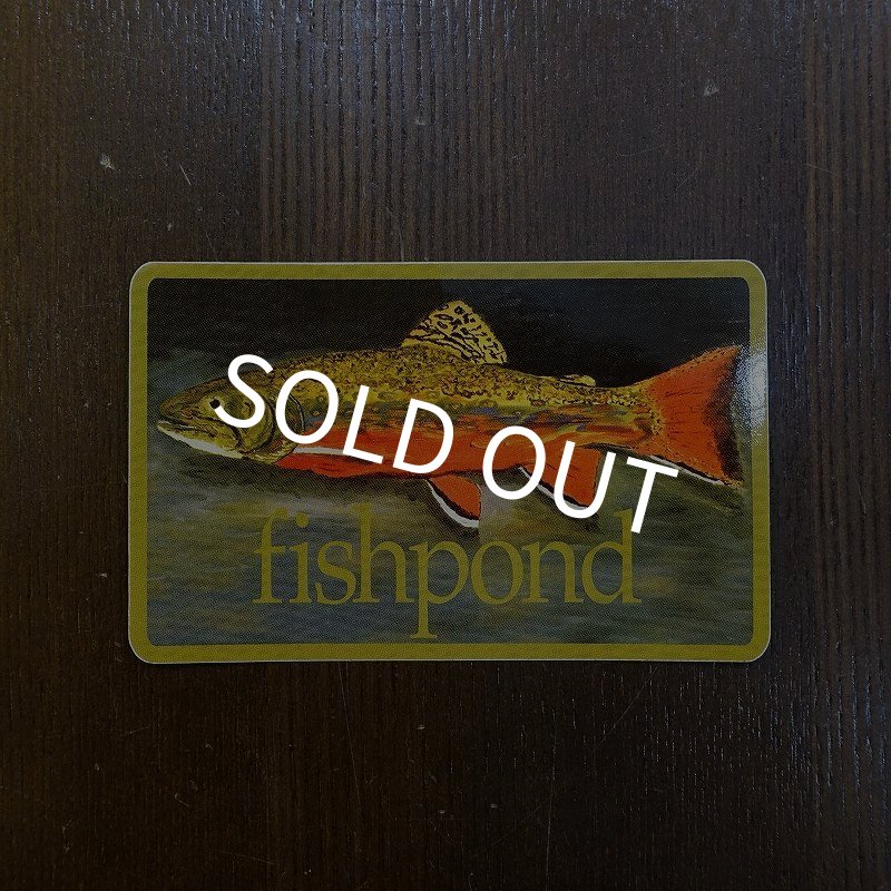 画像1: 【Fishpond】 Brookie Sticker 5" (1)