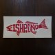 【Fishpond】Thermal Die Cut Sticker Redfish 8" 