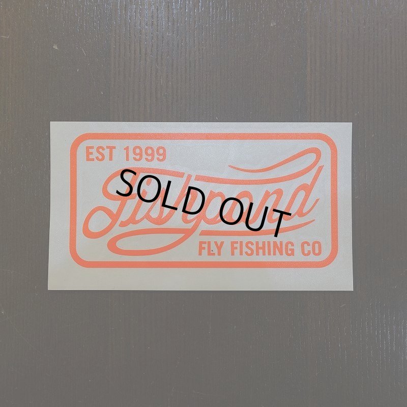 画像1: 【Fishpond】Thermal Die Cut Sticker Heritage Sticker - 5" - Orange (1)