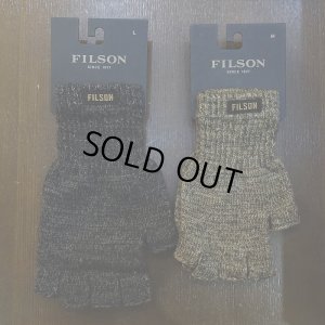 画像1: 【FILSON】FINGERLESS KNIT GLOVES フィンガーレス ニット グローブ