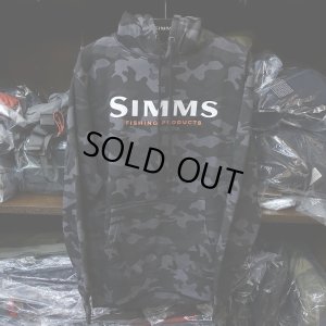 画像1: 【SIMMS】SIMMS LOGO HOODY - WOODLAND CAMO CARBON