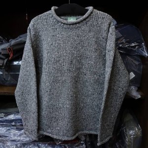 画像4: 【Aran Woollen Mills】Roll Neck Sweater - Fisherman Sweater