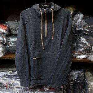 画像1: 【SIMMS】VERMILION HOODY - BLACK HEATHER