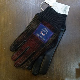 MEN】Harris Tweed グローブ /タッチパネル対応