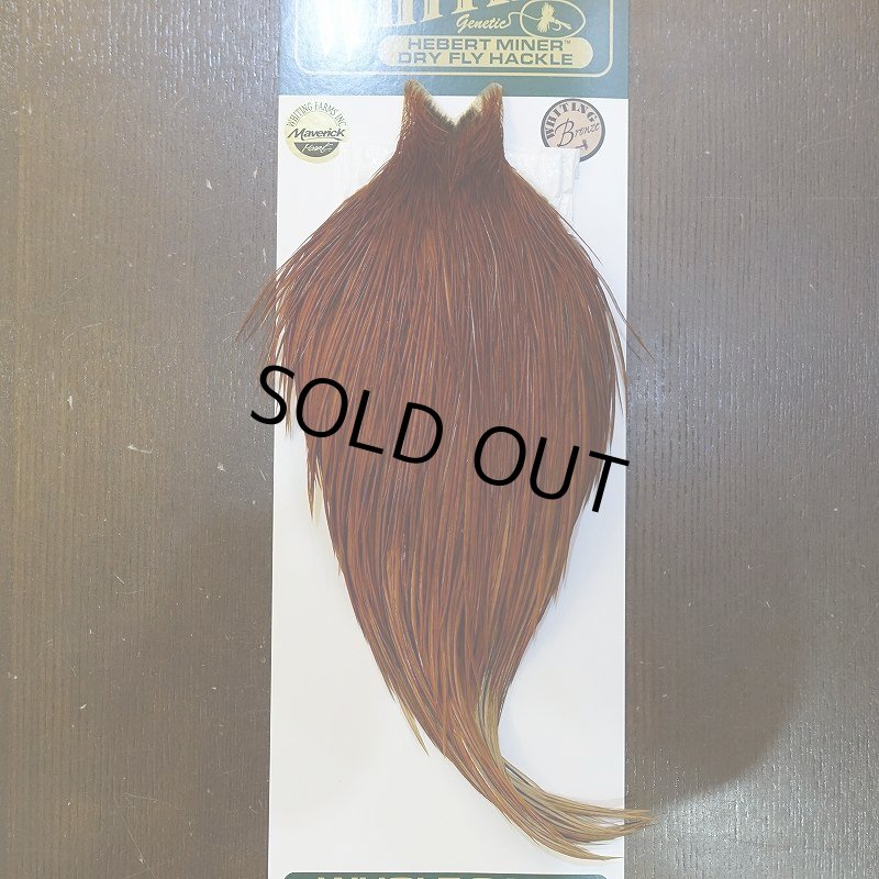 画像1: 【WHITING】Hebert ROOSTER CAPE Bronze Grade - Medium Brown No.1 (1)