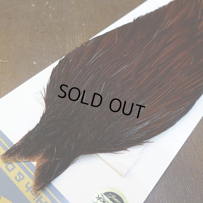 画像3: 【WHITING】High & Dry ROOSTER Cape - Dyed Coachman Brown No.2 (3)