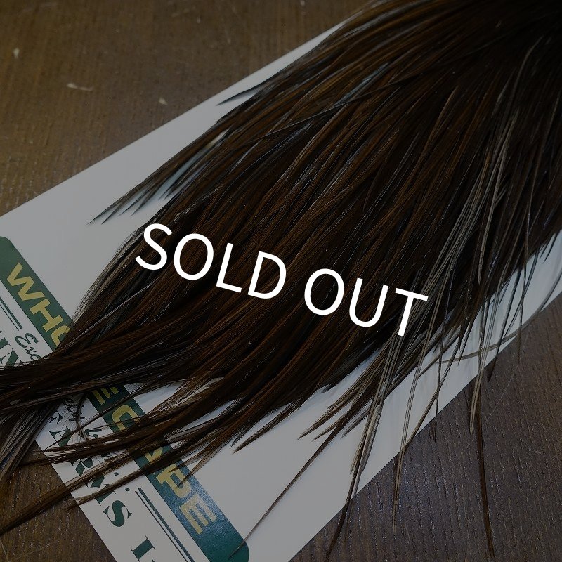 画像5: 【WHITING】Hebert Silver Grade Cape - DARK BROWN DUN No.2 (5)