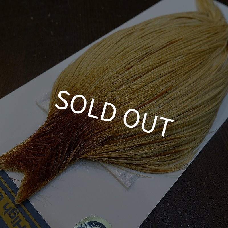 画像3: 【WHITING】High & Dry ROOSTER Cape - Barred Medium Ginger No.2 (3)