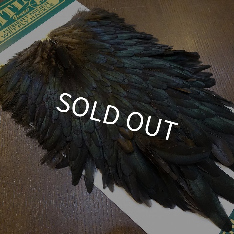 画像2: 【Whiting】HEBERT Hen Saddle - BLACK (2)