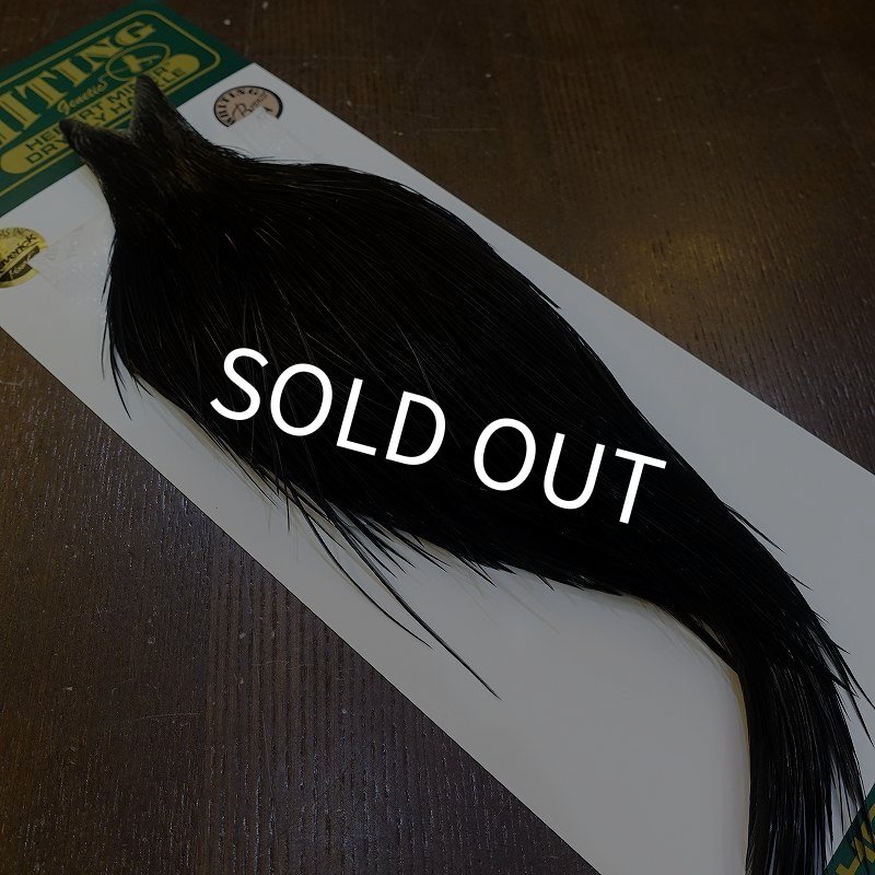 画像2: 【WHITING】Hebert Bronze Grade Cape DyedBlack No.3 (2)