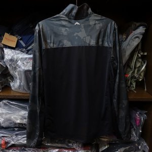 画像2: 【SIMMS】Solarflex Wind Half Zip Shirt - Black/Regiment Camo Carbon(SALE)
