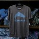 【SIMMS】WOOD TROUT FILL T-SHIRT - BROWN HEATHER