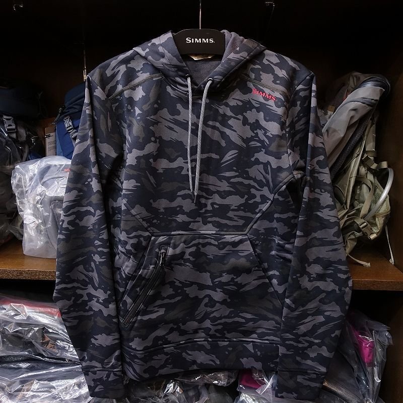 画像1: 【SIMMS】CX HOODY - GHOST CAMO BLACK(SALE) (1)
