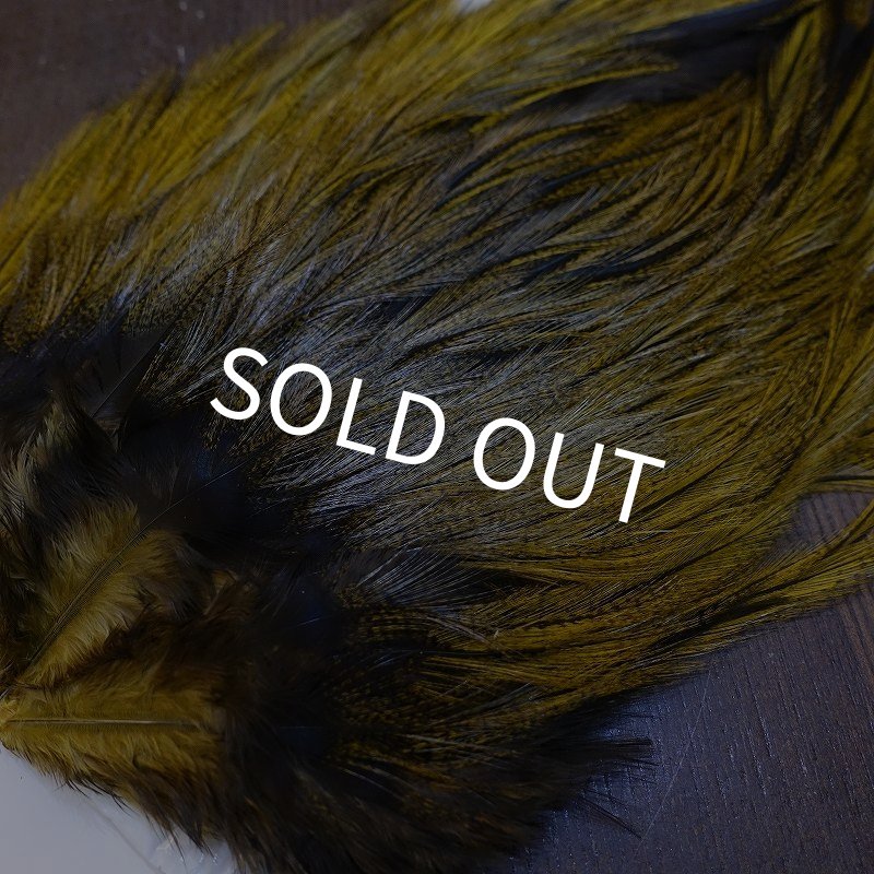 画像3: 【WHITING】Coq de Leon Saddle Bronze Grade - DYED BADGER/GOLDEN OLIVE (3)