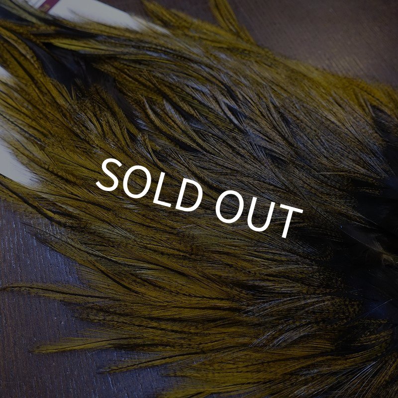 画像4: 【WHITING】Coq de Leon Saddle Bronze Grade - DYED BADGER/GOLDEN OLIVE (4)