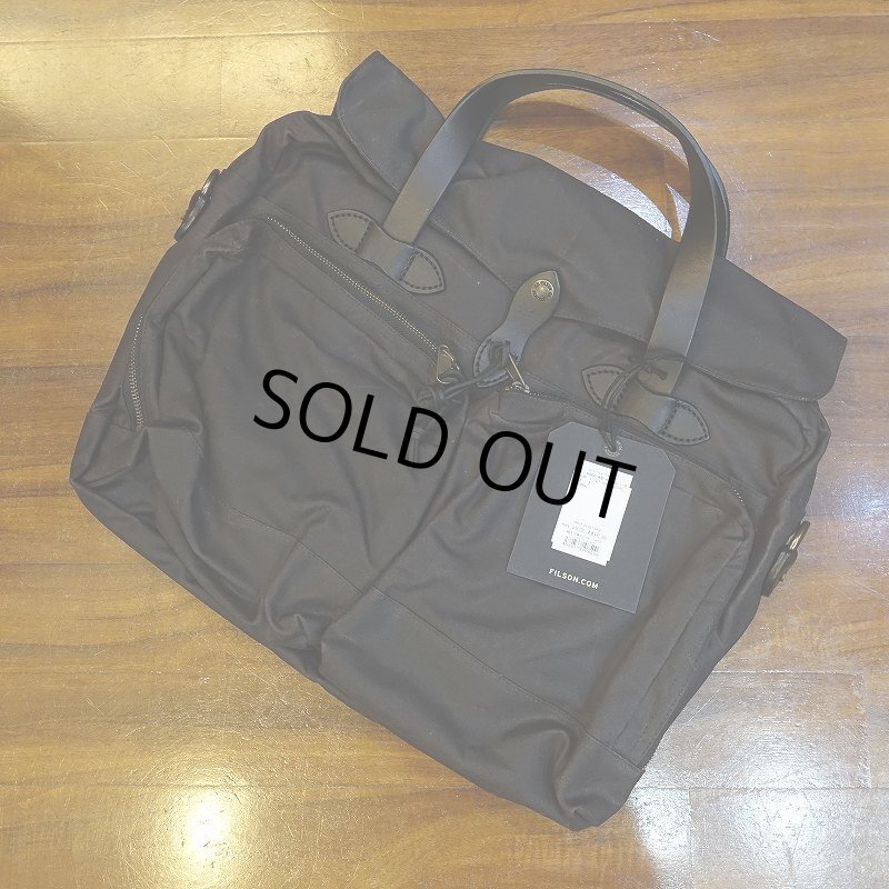 画像1: 【FILSON】24-HOUR TIN CLOTH BRIEFCASE - Charcoal (1)