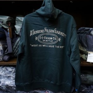 画像2: 【FILSON】PROSPECTOR EMBROIDERED HOODIE - GREEN