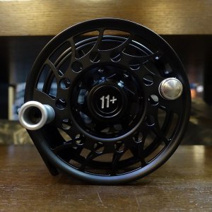 画像1: 【HATCH】ICONIC 11 PLUS REEL MA - BLACK/SILVER