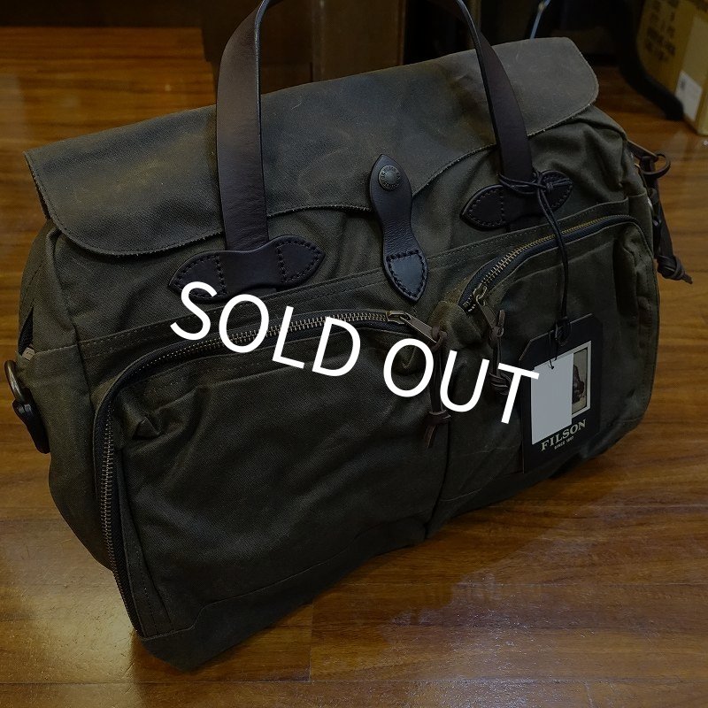 画像5: 【FILSON】24-HOUR TIN CLOTH BRIEFCASE - Otter Green (5)