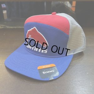 画像1: 【SIMMS】BROWN TROUT 7-PANEL - NAVY(SALE)
