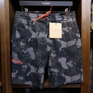 画像1: 【SIMMS】Seamount Board Shorts - Regiment Camo Carbon